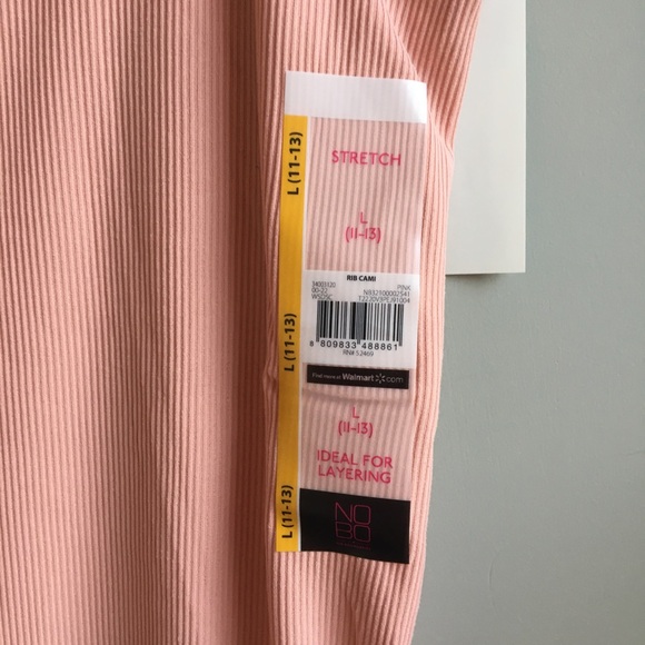 NO BOUNDARIES | brand new ribbed pink tank - Picture 2 of 7